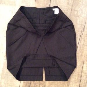 Charlotte Russe Size Medium Cowl Style Black Skirt